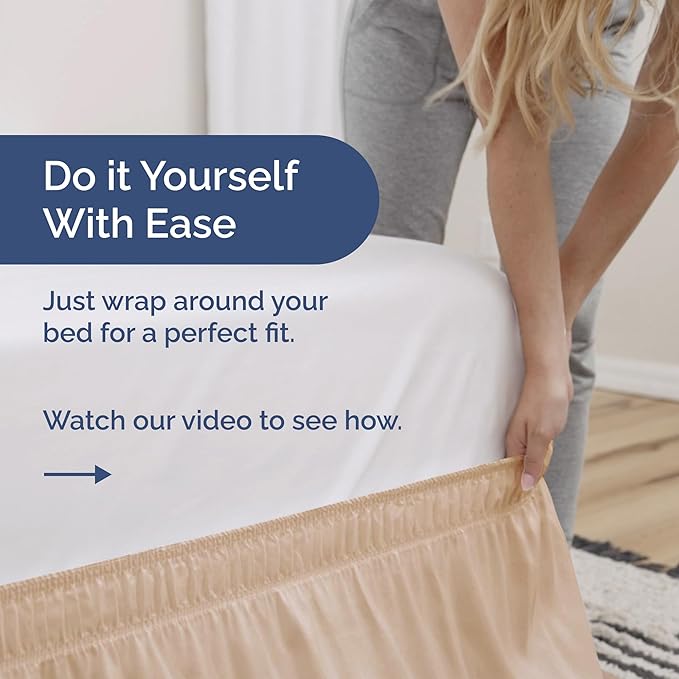 Bed Skirt - Twin XL - 18 in Drop