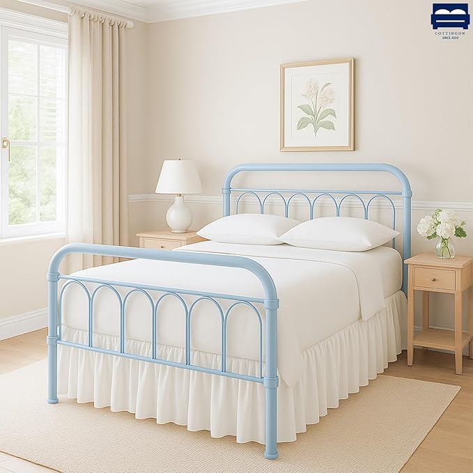 Microfiber Bed Skirt - Full - 22 in Drop