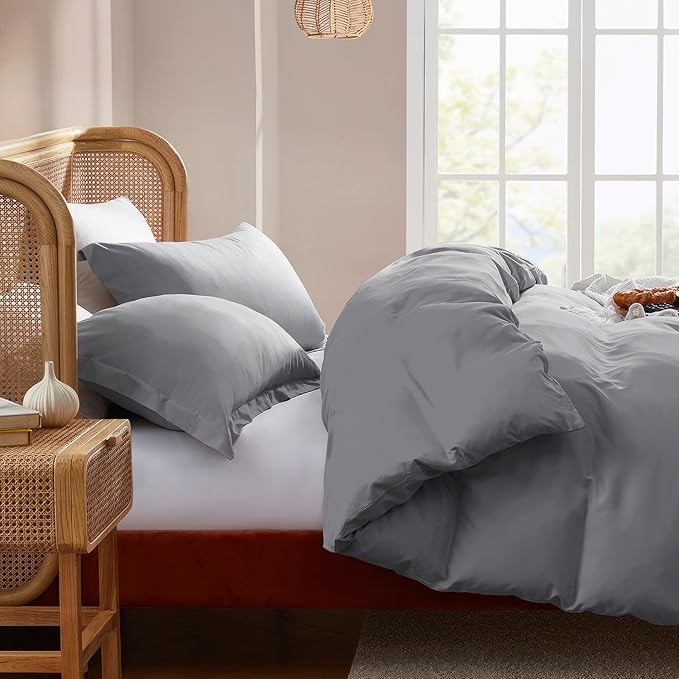Duvet Cover Set - Queen - 90 x 90 in - 3 Piece