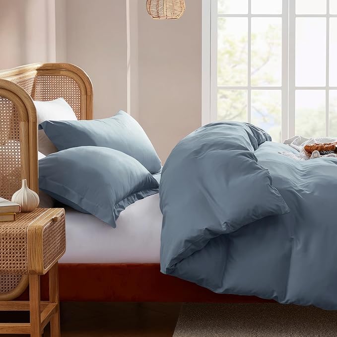 Duvet Cover Set - Queen - 90 x 90 in - 3 Piece