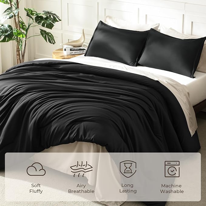 Comforter Set - King - 128 x 120 in - 3 Piece