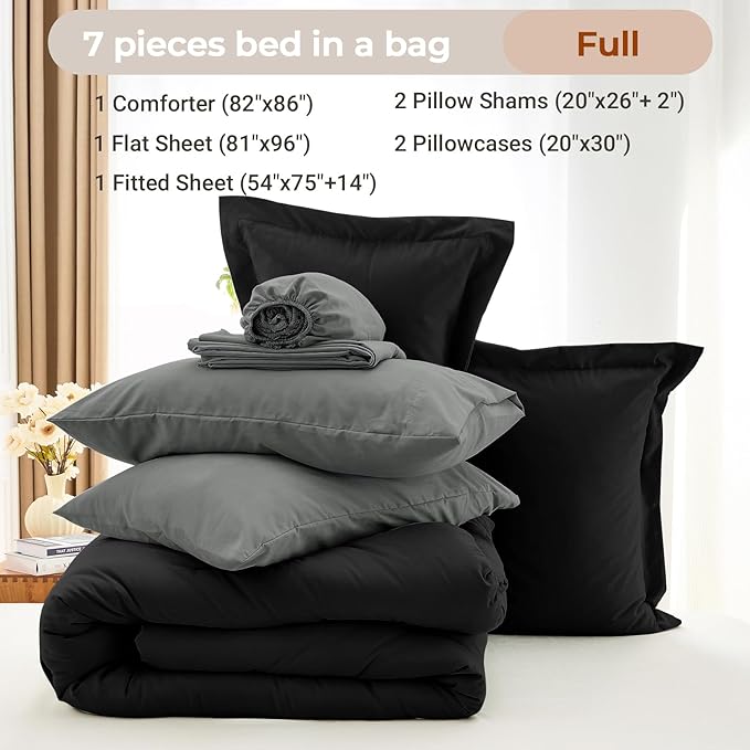 Comforter Set - Full - 7 Piece