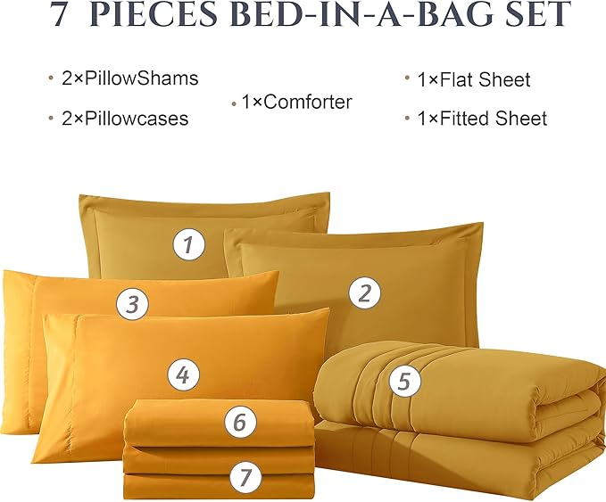 Comforter Set - Full - 7 Piece