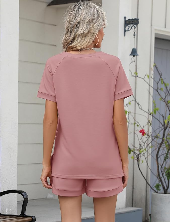 Loungewear Set - Shorts - 2 Piece