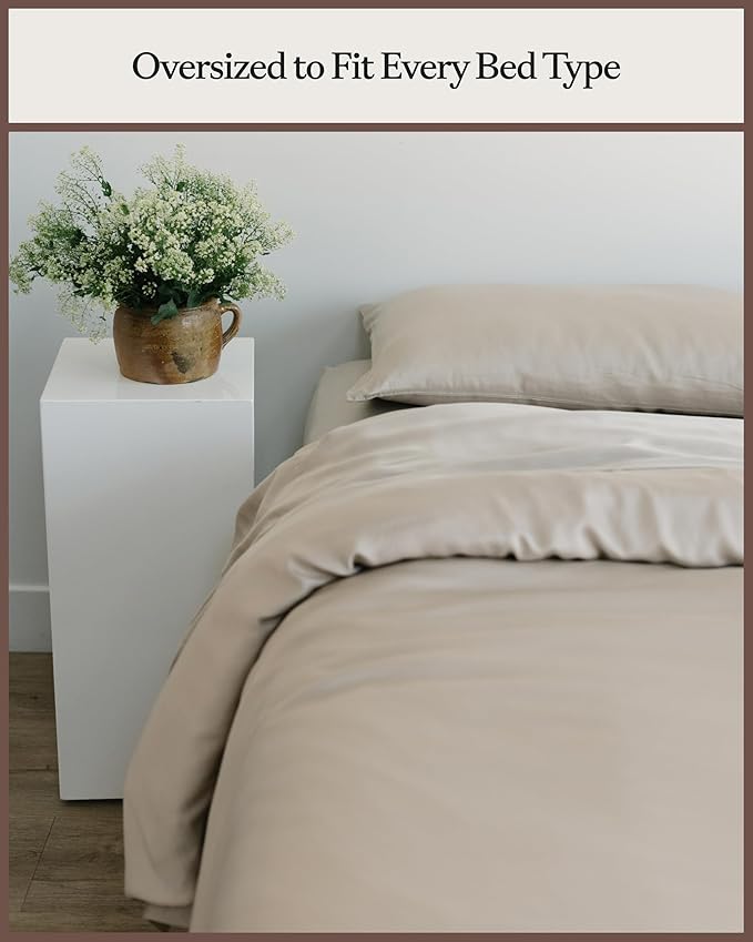 Bamboo Cooling Duvet Cover - Queen