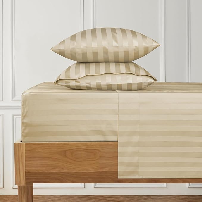 Bed Sheet Set - California King - 16 in Deep Pocket - 4 Piece