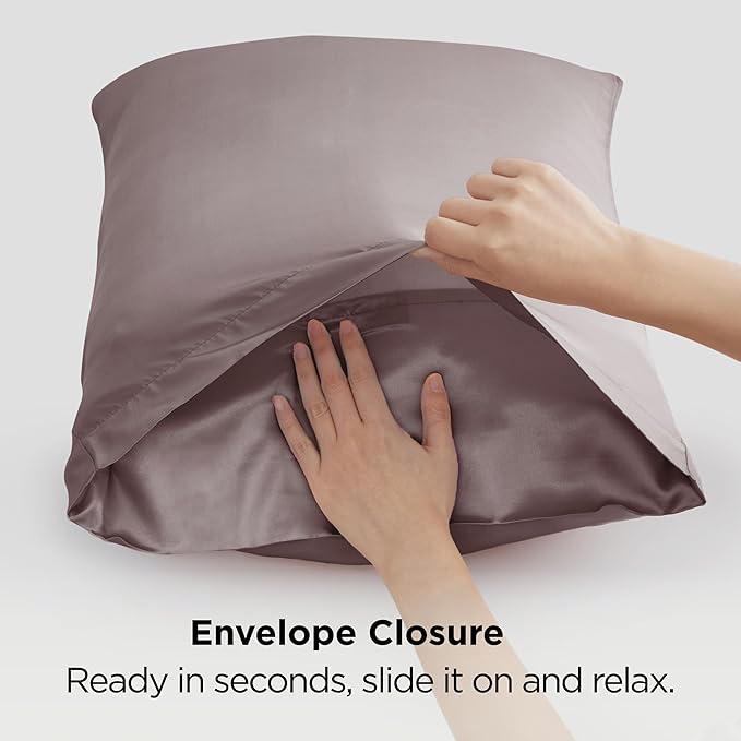 Satin Pillowcase Set - Queen - 20 x 30 in - 2 Piece