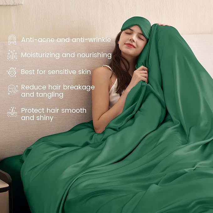 Mulberry Silk Duvet Cover Set - King - 3 Piece