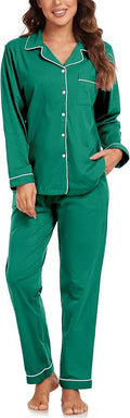 100% Cotton Pants Pajama Set - Long Sleeve - 2 Piece