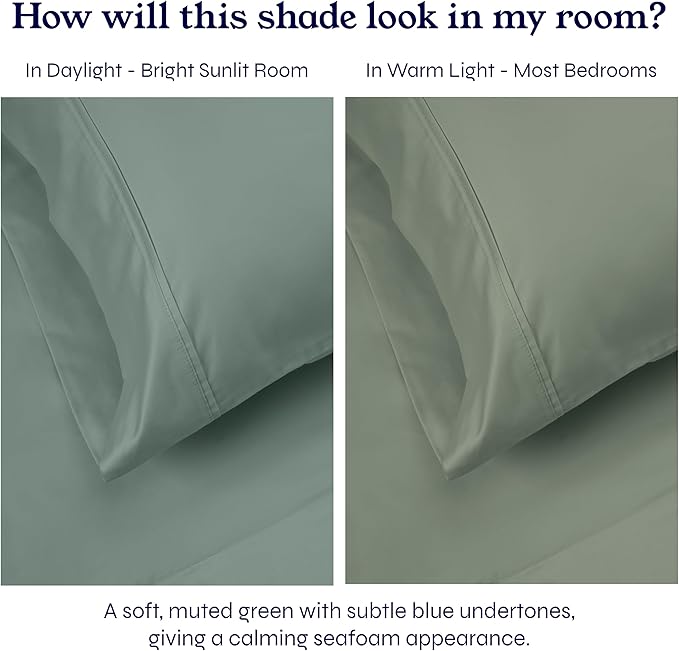 100% Cotton Bed Sheet Set - Split King - 5 Piece