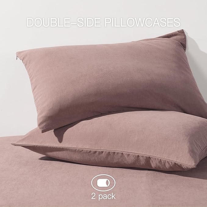 Microfiber Pillowcase Set - Queen - 20 x 30 in - 2 Pack - 2 Piece
