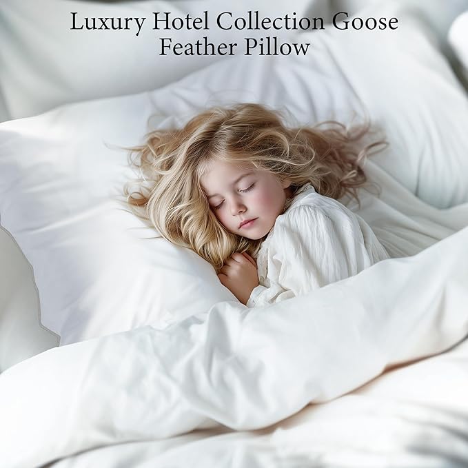 100% Cotton Hypoallergenic Bed Pillow - Queen
