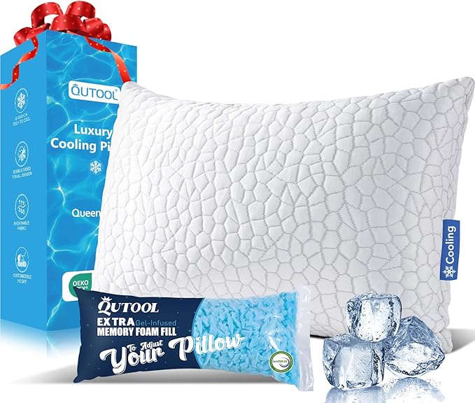 Memory Foam Cooling Bed Pillow