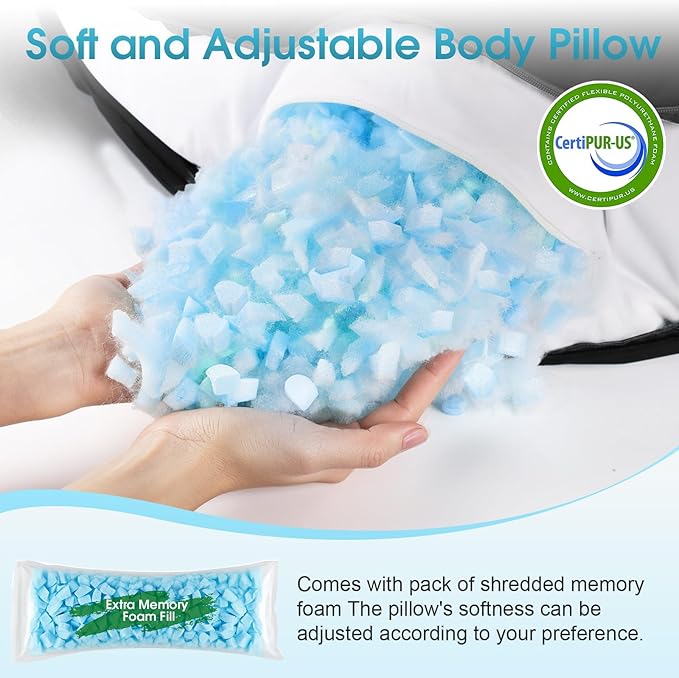 Memory Foam Body Pillow