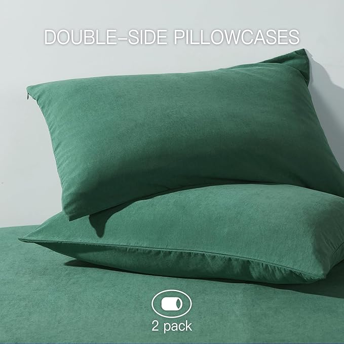 Microfiber Pillowcase Set - King - 20 x 36 in - 2 Pack - 2 Piece