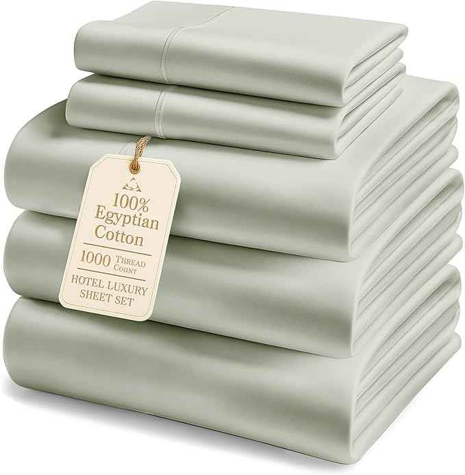 Linen Bed Sheet Set - Split King - 15 in Deep Pocket