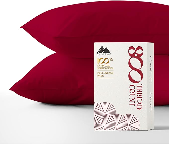 Linen Pillowcase Set - Queen - 2 Piece