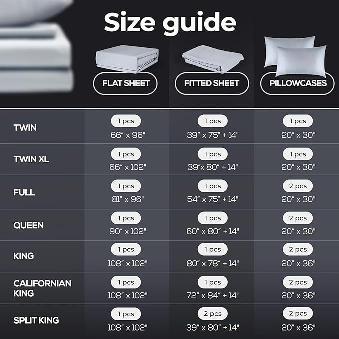 Bed Sheet Set - Queen