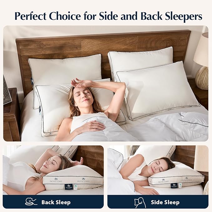 Bed Pillow - King - 2 Piece