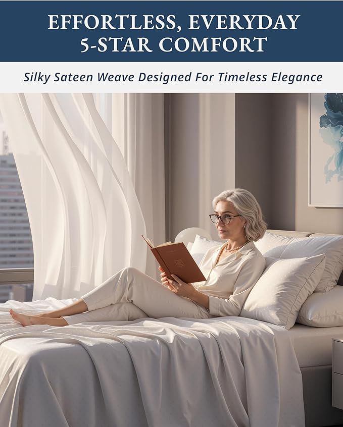 Linen Bed Sheet Set - California King