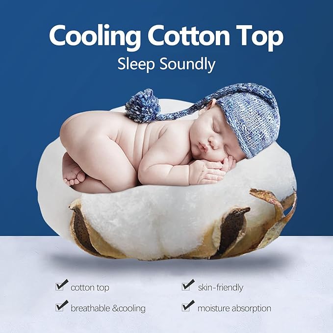 Cooling Mattress Topper - California King - 21 in Deep Pocket