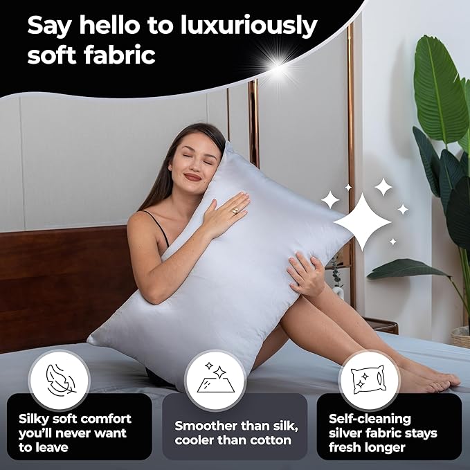 Cooling Pillowcase Set - King - 2 Pack
