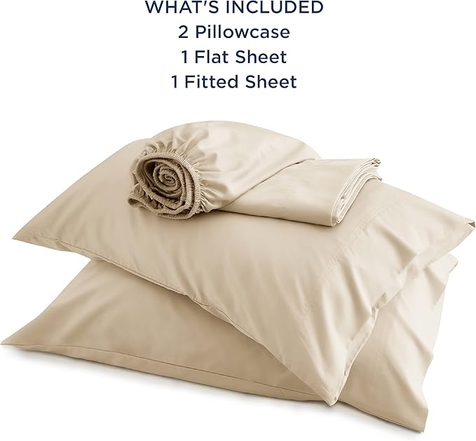 Bamboo Cooling Bed Sheet Set - Full
