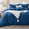 Linen Duvet Cover Set - Queen - 3 Piece