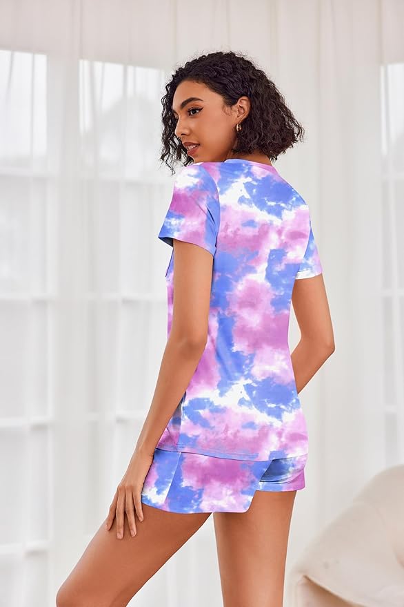 Women's Pajama Set - Short Sleeve - 2 Piece