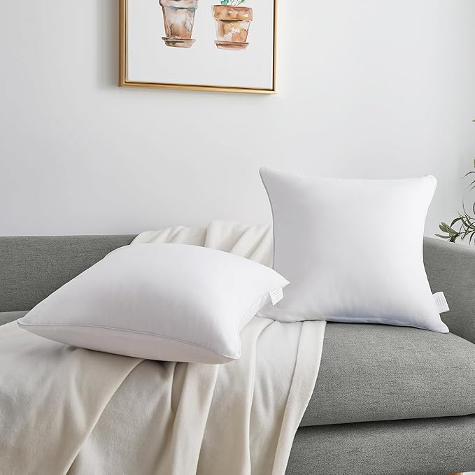 100% Cotton Pillow Insert - 4 Piece