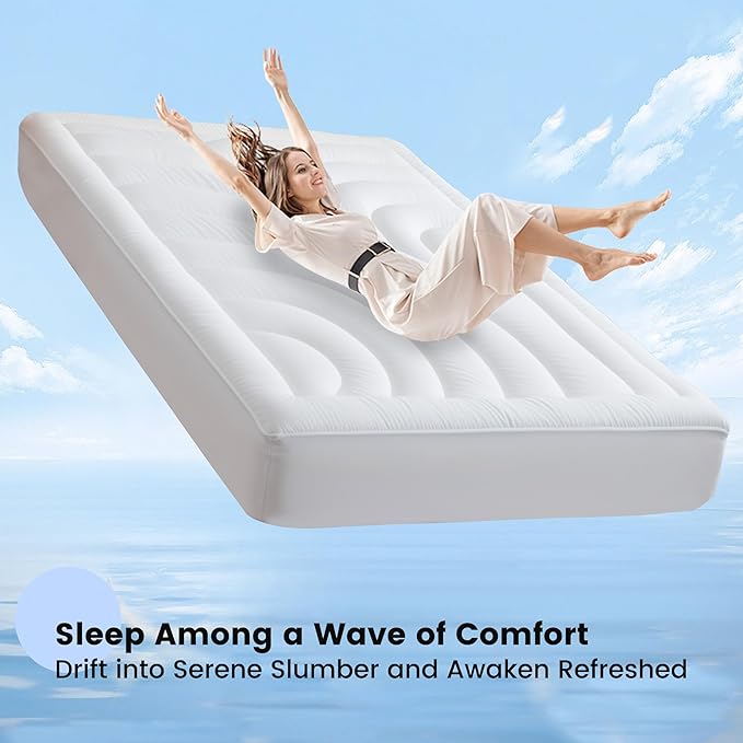 Waterproof Mattress Pad - Twin - 21 in Deep Pocket