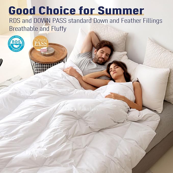 Cooling Duvets Down Comforter - Queen