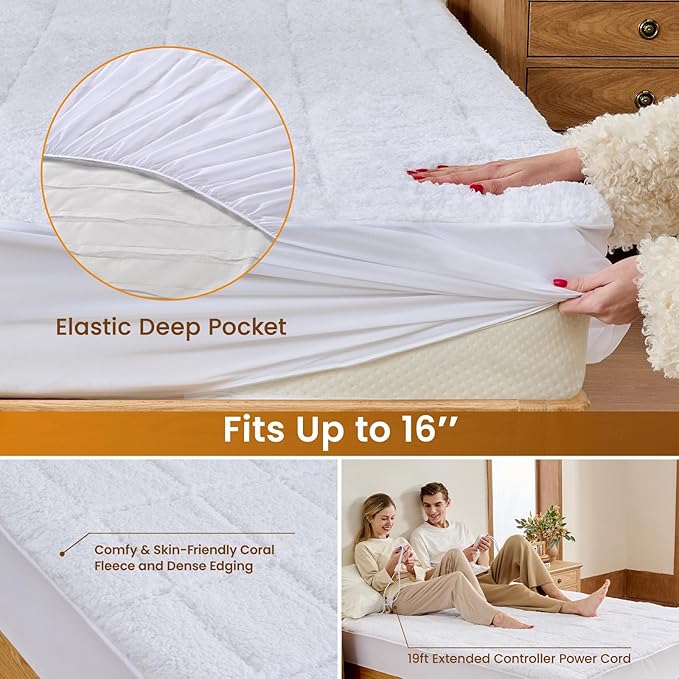 Heated Mattress Pad - California King