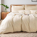 Linen Duvet Cover Set - King - 3 Piece