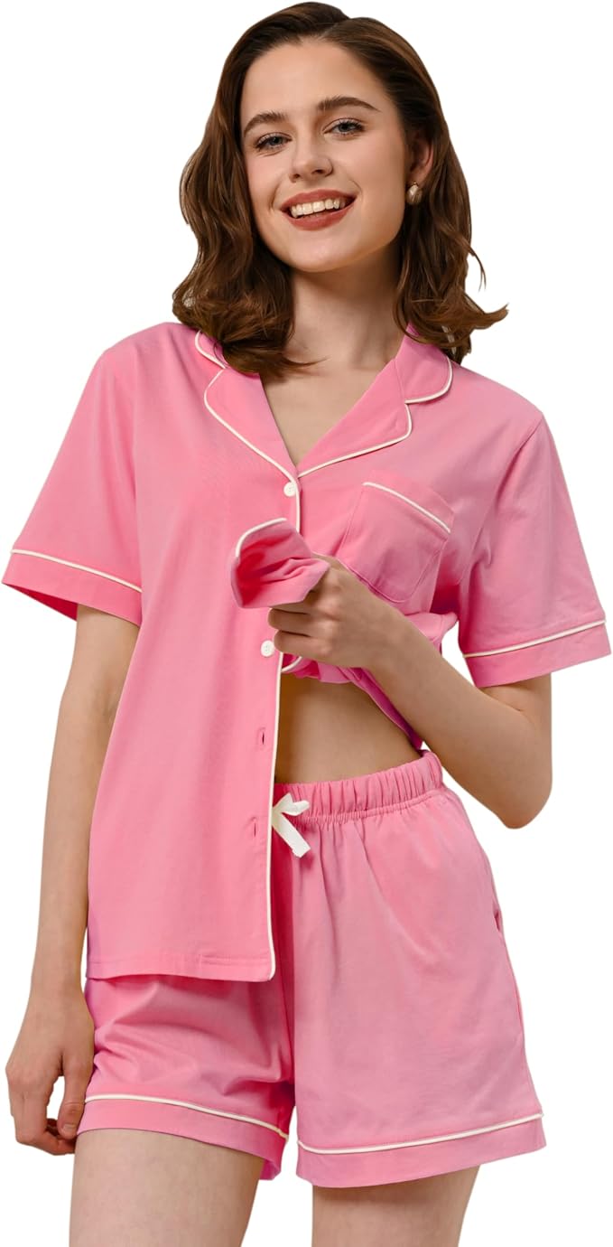 Women's 100% Cotton Pajama Set - 2 Piece