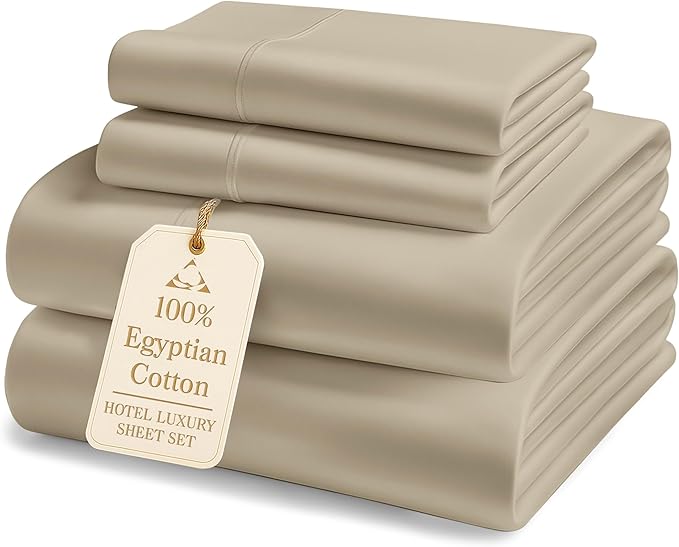 Linen Bed Sheet Set - Queen - 15 in Deep Pocket
