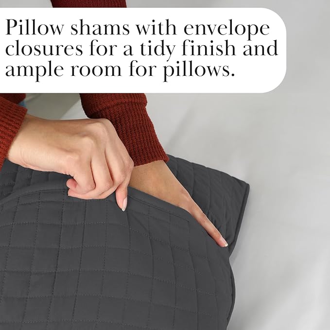 Microfiber Quilt Set - Queen