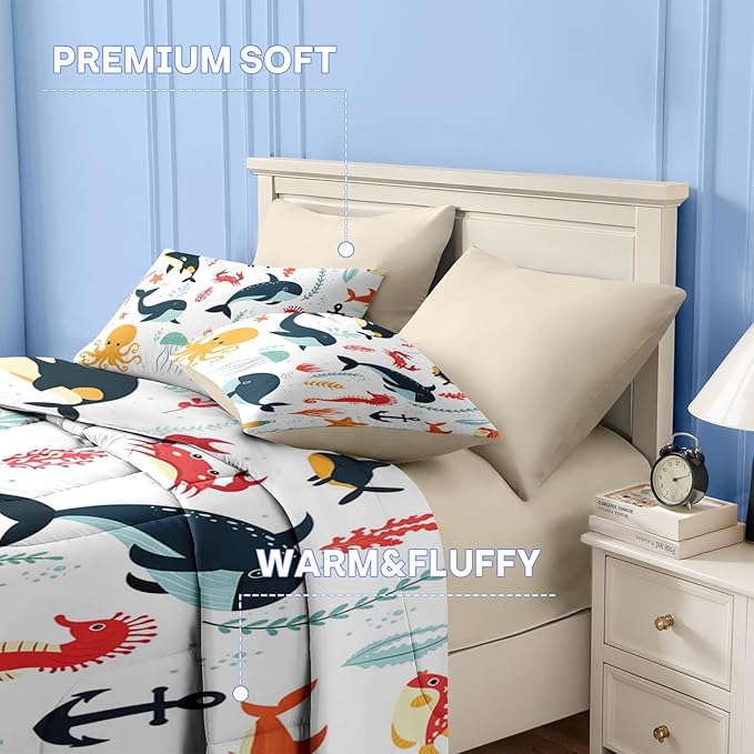 Comforter Set - Twin - 5 Piece