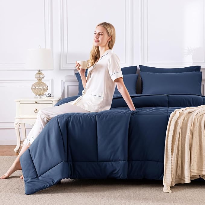 Comforter Set - Queen - 7 Piece