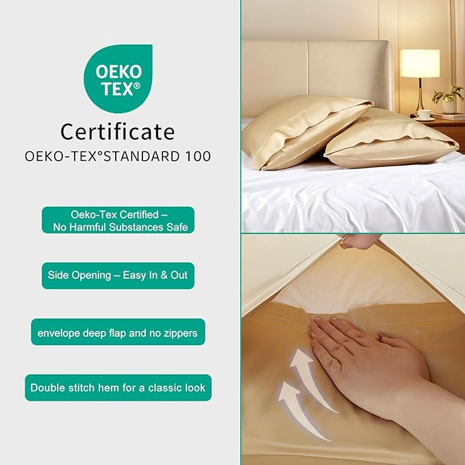 Cooling Pillowcase Set - Queen - 2 Pack
