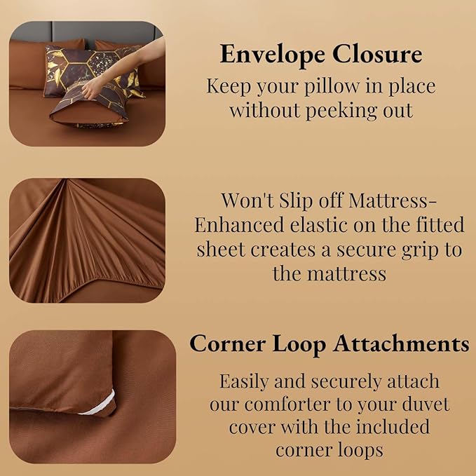 Comforter Set - California King - 7 Piece
