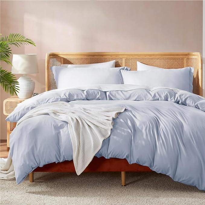 Down Alternative Duvet Cover Set - King - 4 Piece