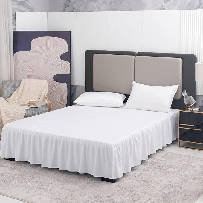 Microfiber Bed Skirt - Queen - 18 in Drop