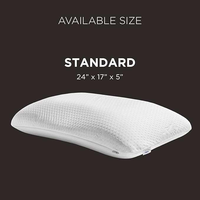 Memory Foam Bed Pillow - Standard
