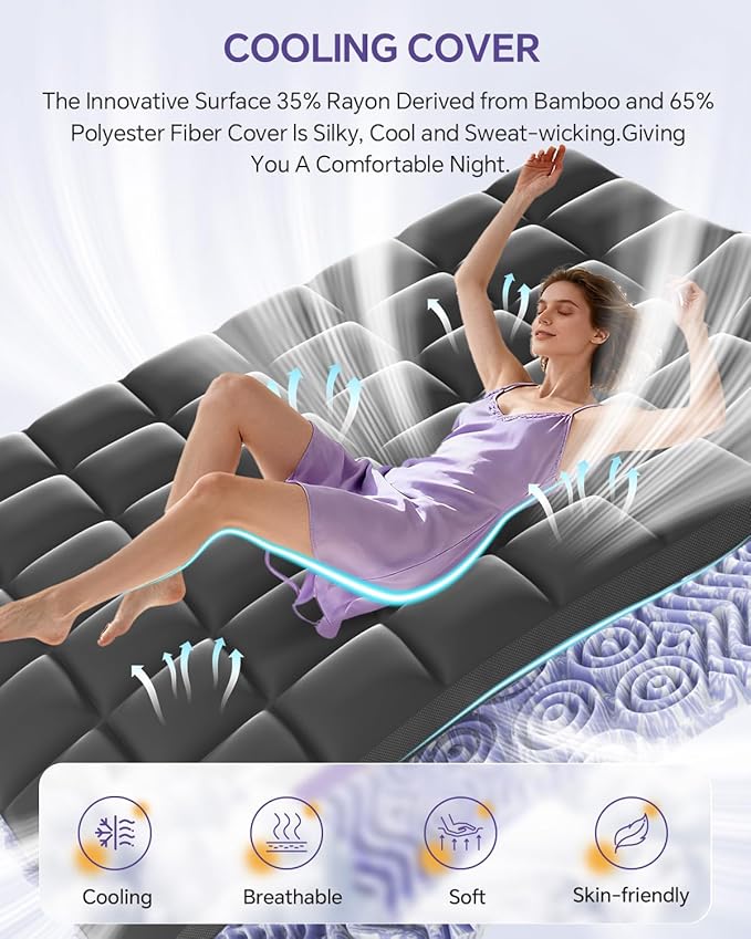 Memory Foam Mattress Topper - King