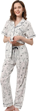 Women's 100% Cotton Pajama Set - 2 Piece