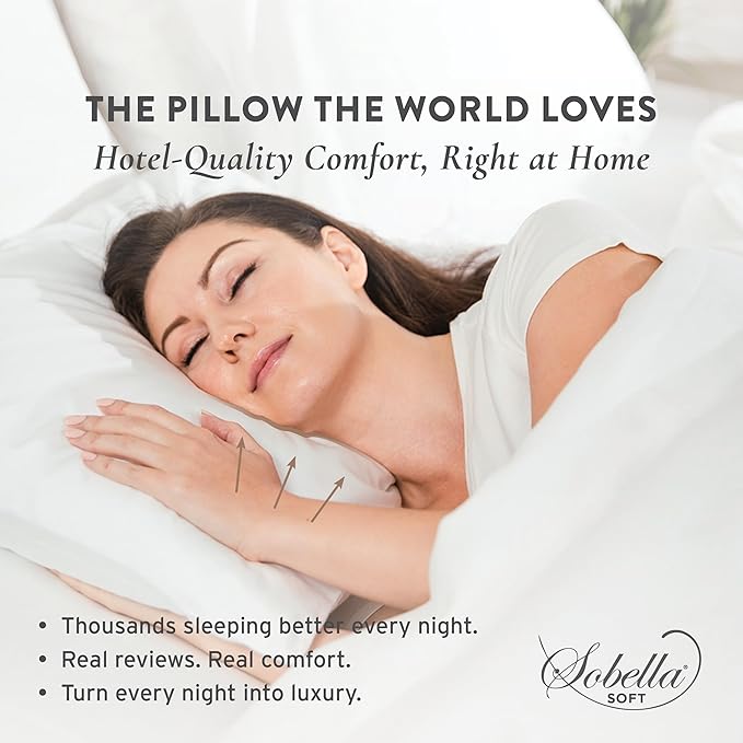 100% Cotton Bed Pillow - Queen