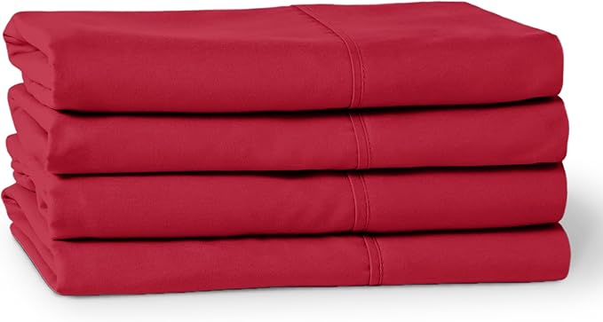 Microfiber Cooling Pillowcase Set - Queen - 4 Pack - 4 Piece