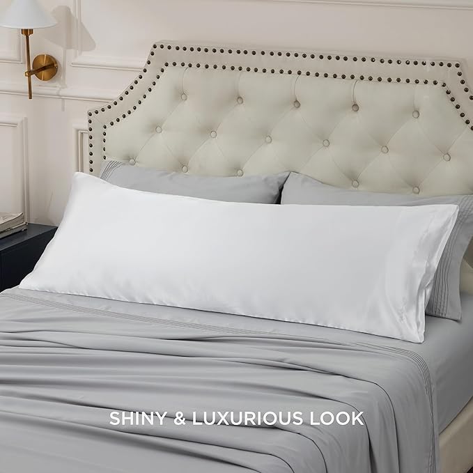 Satin Cooling Pillowcase - 20 x 54 in