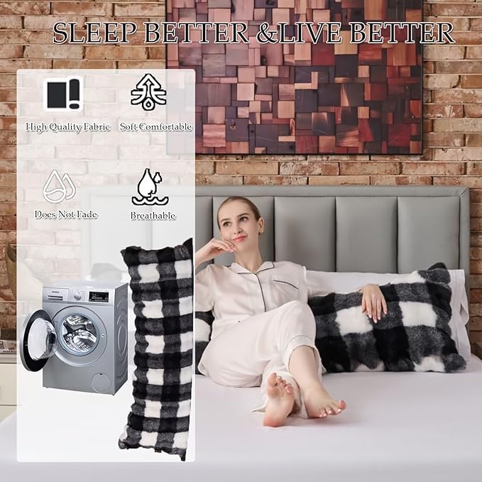 Memory Foam Orthopedic Body Pillow - Full - 20 x 54 in
